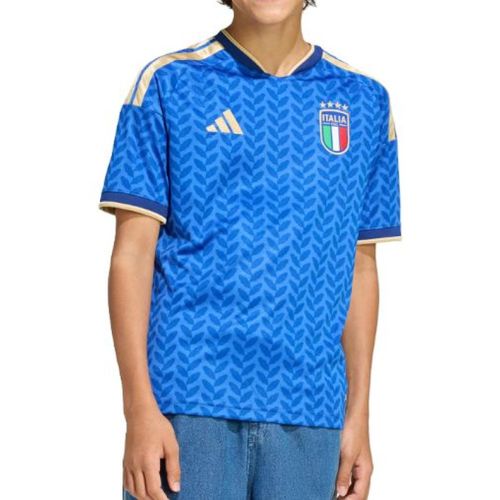 CAMISETA ADIDAS ITALIA I INFANTIL JY7585 AZUL