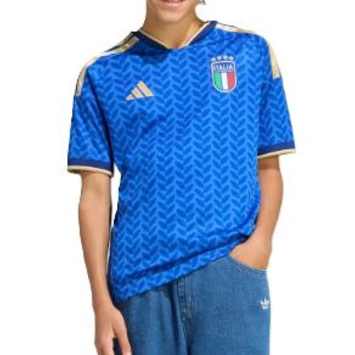 CAMISETA ADIDAS ITALIA I INFANTIL JY7585 AZUL