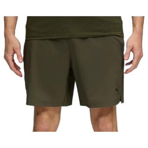 BERMUDA PUMA ESSENTIALS 7 WOVEN 525910-70 VERDE ESCURO