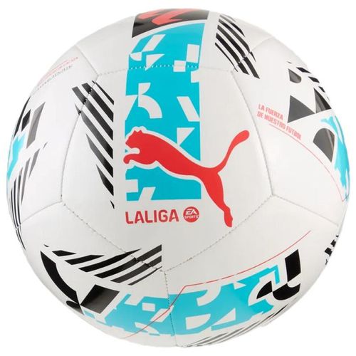 BOLA PUMA FUTEBOL ORBITA LALIGA 084635-01 BRANCO AZUL PRETO