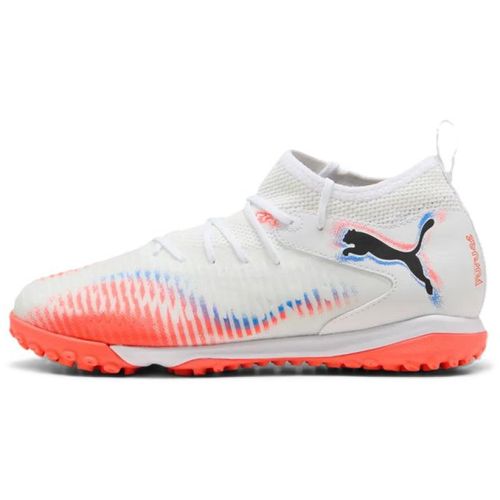 CHUTEIRA PUMA SOCIETY FUTURE 8 108616-01 BRANCO VERMELHO