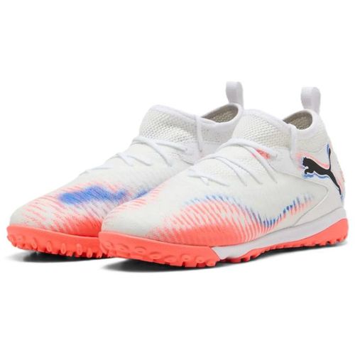 CHUTEIRA PUMA SOCIETY FUTURE 8 108616-01 BRANCO VERMELHO