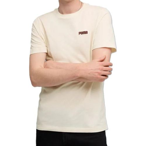 CAMISETA PUMA SMALL LOGO 684717-99 BEGE