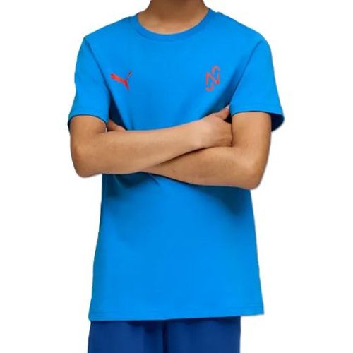 CAMISETA PUMA NEYMAR JR PLAYMAKER TEE JR 660322-10 AZUL