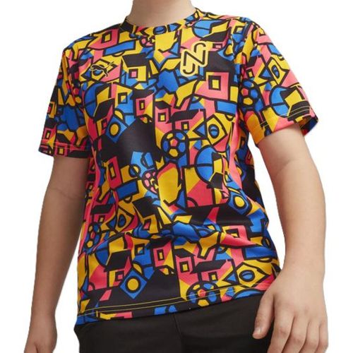 CAMISETA PUMA NEYMAR JR JERSEY JR 659216-01 PRETO MULTI