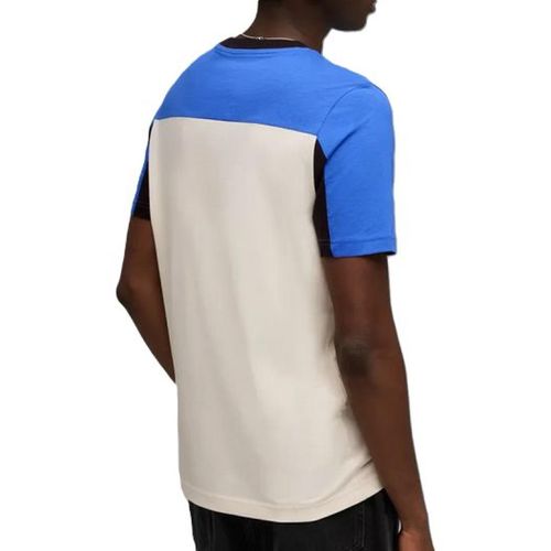 CAMISETA PUMA ESSENTIALS 691261-13 BRANCO AZUL