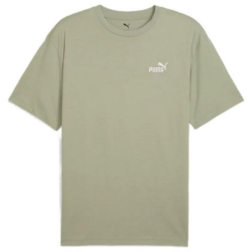 CAMISETA PUMA ESSENTIALS 689153-82 VERDE MILITAR