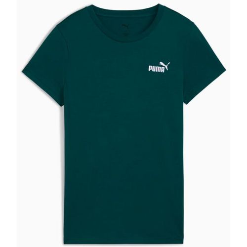 CAMISETA PUMA ESSENTIALS SMALL LOGO TEE 682373-75 VERDE