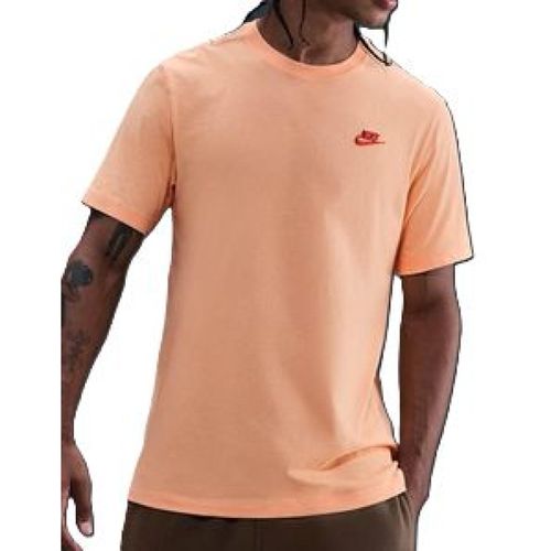CAMISETA NIKE SPORTSWEAR AR4997-735 LARANJA CLARO