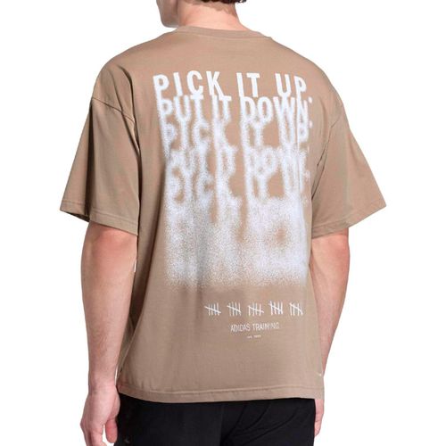 CAMISETA ADIDAS GRAFICA KB9394 MARROM