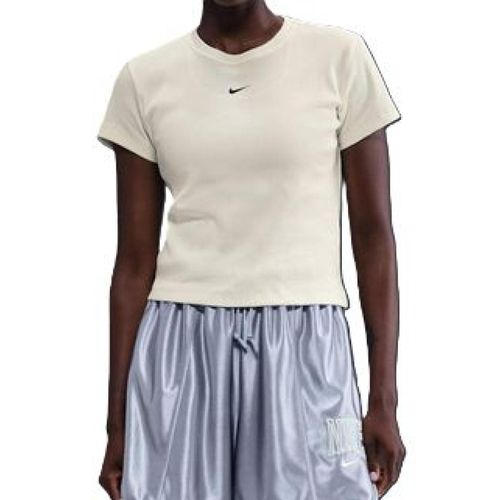CAMISETA NIKE NSW RIB TGHT SS TEE HV4994-133 BRANCO