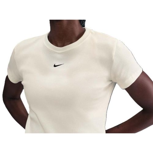 CAMISETA NIKE NSW RIB TGHT SS TEE HV4994-133 BRANCO
