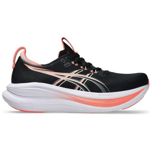 TENIS ASICS GEL NIMBUS 28 1012B899.003 PRETO ROSA