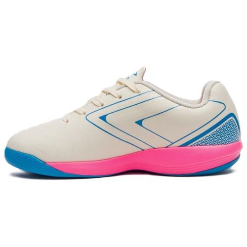 TENIS UMBRO FUTSAL PRO 5 JR U07FB00092.230 BRANCO ROSA AZUL