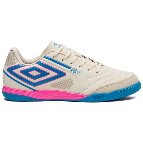 TENIS UMBRO FUTSAL PRO 5 BUMP CLUB U01FB042.230 BRANCO ROSA