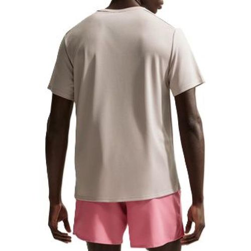 CAMISETA NIKE DRI-FIT MILER DV9315-211 CINZA