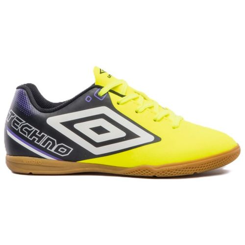 CHUTEIRA UMBRO FUTSAL TECHNO II JR U07FB00341.612 LIMAO PRET