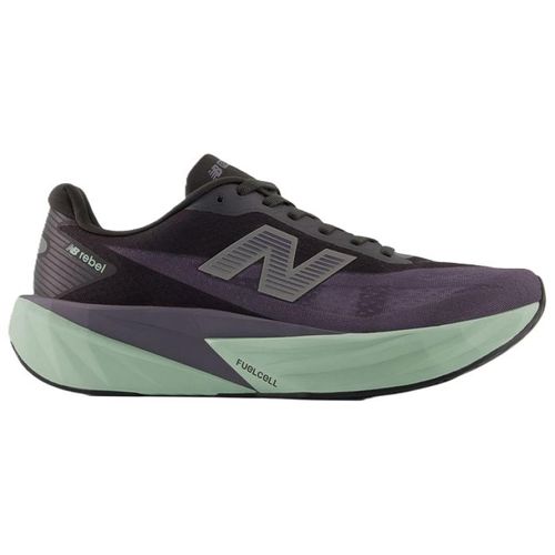 TENIS NEW BALANCE FUELCELL REBEL V5 MFCX1LK PRETO VERDE CLA