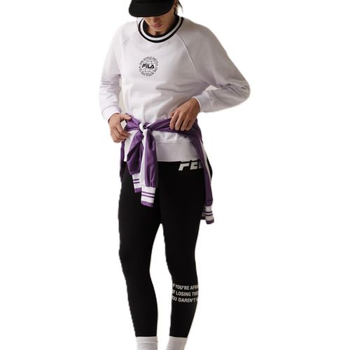 CALCA FILA LEGGING CONTRAST TRANSFER F12AT00983.312 PRETO BR