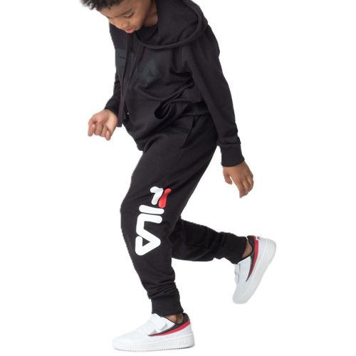 CALCA FILA MOLETOM BASIC II F19L00399.590 PRETO BRANCO