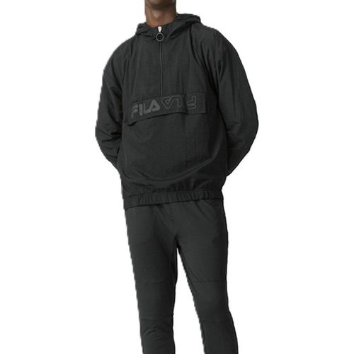 CASACO FILA MOLETOM ANORAK BASIC F11L00403.1587 PRETO