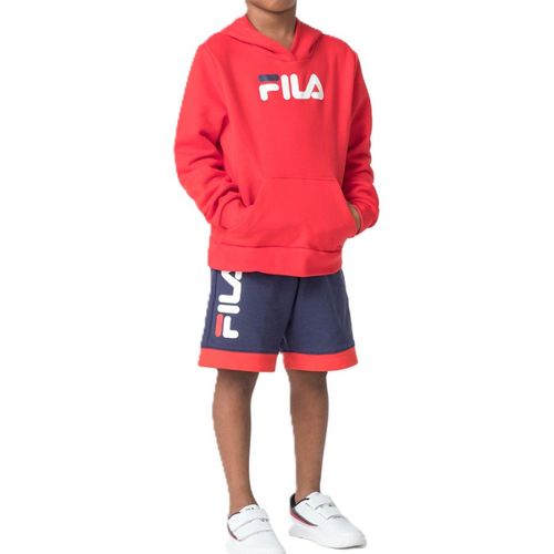CASACO FILA MOLETOM REGULAR FLOW F110K001.2964 VERMELHO