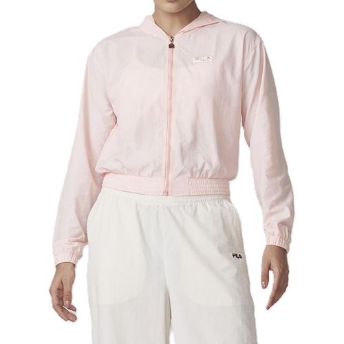 JAQUETA FILA CORTA VENTO ESSENTIAL F12L104.2921 ROSA NUDE