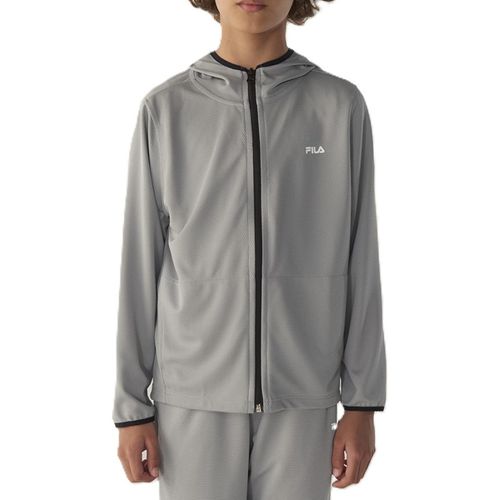 JAQUETA FILA CORTA VENTO REGULAR FLOW F19K00105.1219 CINZA