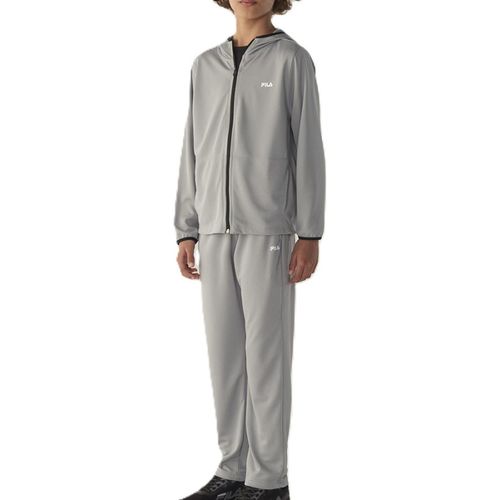 JAQUETA FILA CORTA VENTO REGULAR FLOW F19K00105.1219 CINZA