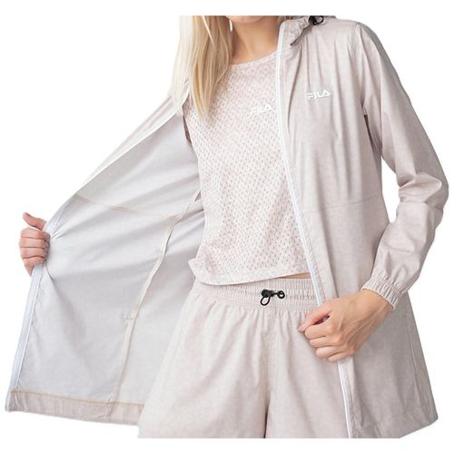 JAQUETA FILA PARKA NEO BLEND F12AT00520.3062 BEGE ESTAMPADO