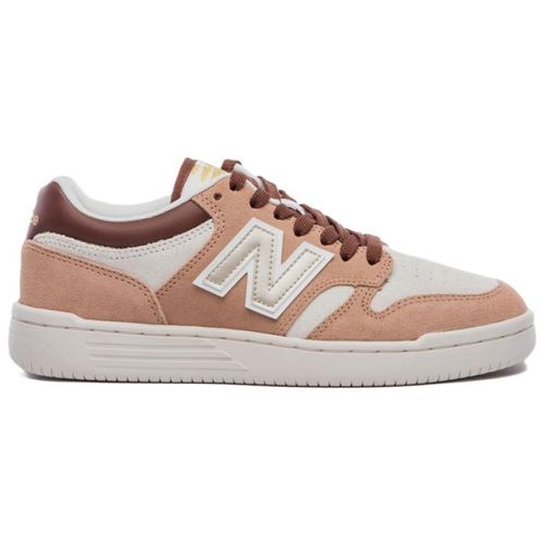 TENIS NEW BALANCE 480 LOW U480L7HO BEGE DOURADO