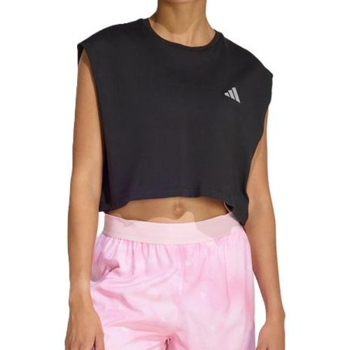 CAMISETA ADIDAS CROPPED ADI365 RUNNING KA0288 PRETO