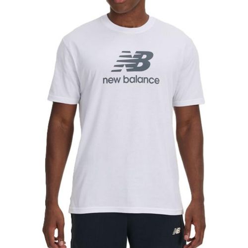 CAMISETA NEW BALANCE ESSENTIALS MT41502B BRANCO