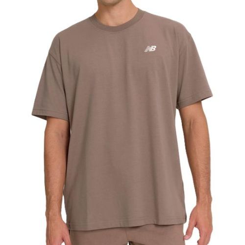 CAMISETA NEW BALANCE SMALL LOGO MT41509B MARROM
