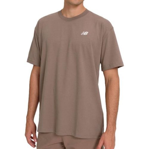 CAMISETA NEW BALANCE SMALL LOGO MT41509B MARROM