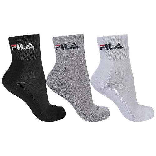 MEIA FILA CANO MEDIO KIT C/3 LS330037.2257 BRANCO PRETO