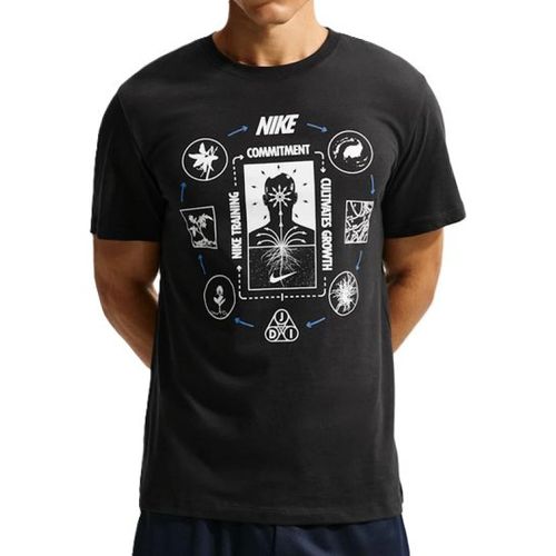 CAMISETA NIKE TEE STD TRAIN MIND IH1949-010 PRETO