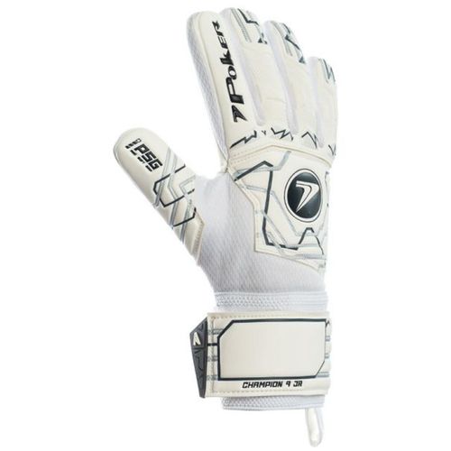 LUVA POKER CAMPO CHAMPION 9 JR 01161BPC BRANCO PRETO