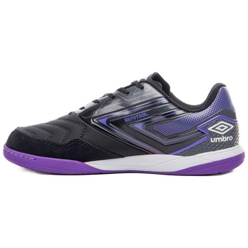 TENIS UMBRO FUTSAL PRO 5 BUMP CLUB U01FB042.100 PRETO ROXO