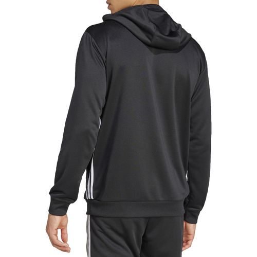 CASACO ADIDAS MOLETOM TIRO 25 ESSENTIALS JC5460 PRETO