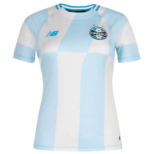 CAMISETA NEW BALANCE GREMIO AWAY FEM 2026 WT831861 AZUL CLAR