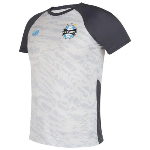 CAMISETA NEW BALANCE TREINO GREMIO 2026 MT831878 CINZA
