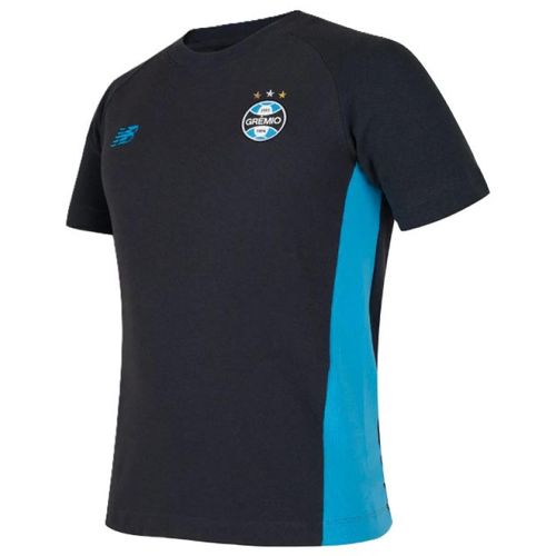 CAMISETA NEW BALANCE VIAGEM GREMIO 2026 MT831889 PRETO CELES