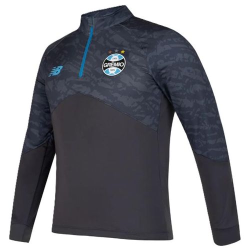 CASACO NEW BALANCE GREMIO TREINO 2026 MT831881 CINZA GRAFITE
