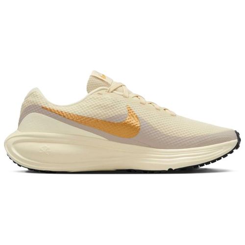 TENIS NIKE REVOLUTION 8 HJ8485-201 BEGE DOURADO