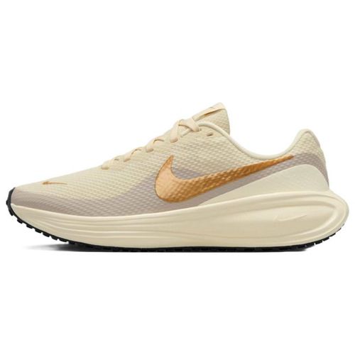 TENIS NIKE REVOLUTION 8 HJ8485-201 BEGE DOURADO