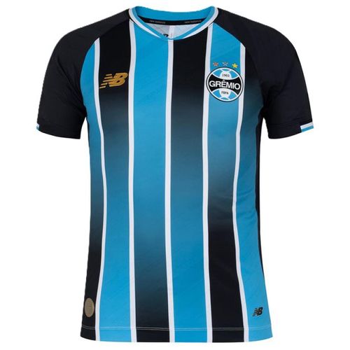 CAMISETA NEW BALANCE GREMIO JOGADOR 2026 MT831872 PRETO CEL