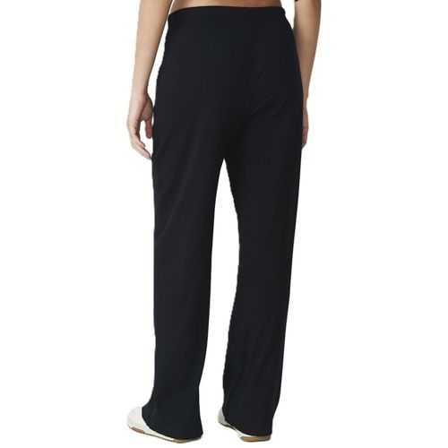 CALCA FILA MOLETOM RETA RIB F12L02090.160 PRETO