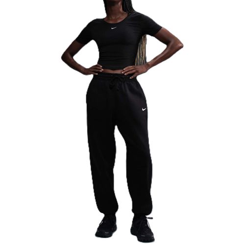 CALCA NIKE MOLETOM PHOENIX FLEECE FZ5996-010 PRETO