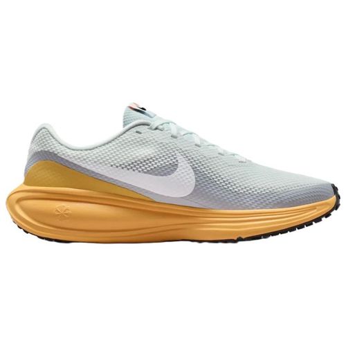 TENIS NIKE REVOLUTION 8 HJ9198-104 BRANCO LARANJA